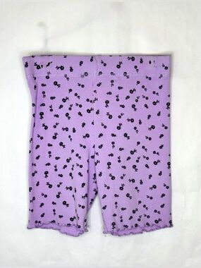 Cotton On Kids Girls Lavender Floral Shorts
